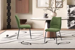 Stoel Quincy Groen – Set van 2^Huisenthuis