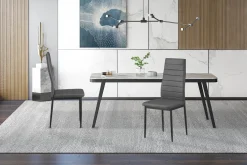 Stoel Robbe Grijs – Set van 4^Huisenthuis Hot