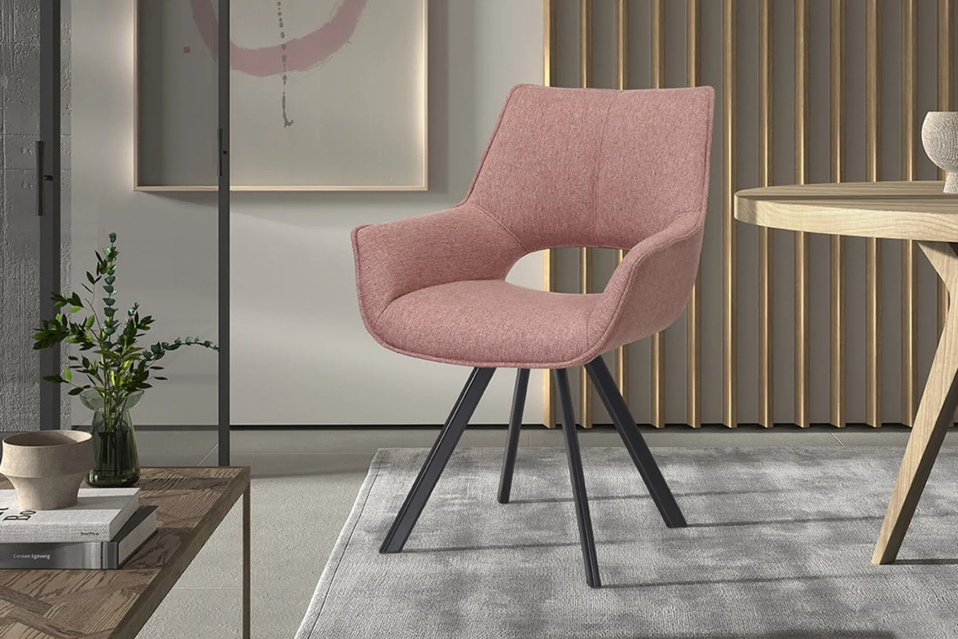 Stoel Zoë Roze – Set van 2^Huisenthuis New