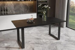 Tafel Nena Zwart 180 cm^Huisenthuis Discount