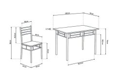 Tafelset Aspo^Huisenthuis New