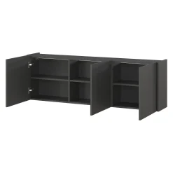 TV-meubel Lowie Grafiet 138 cm^Huisenthuis Best