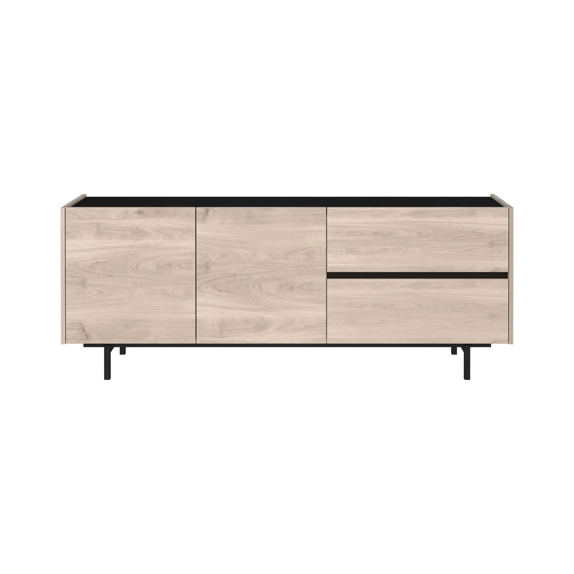 TV-meubel Paxos Eiken 162 cm^Huisenthuis New