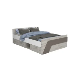 Tweepersoonsbed Lando Zandeiken 140 cm^Huisenthuis Sale