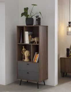 Vakkenkast Felipe Walnoot 60 cm^Huisenthuis Sale