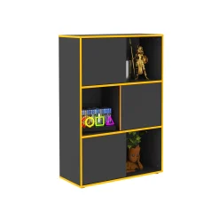 Vakkenkast Werner Antraciet^Huisenthuis Discount