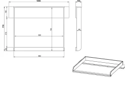 Verversplank Elias Grijs^Huisenthuis Clearance