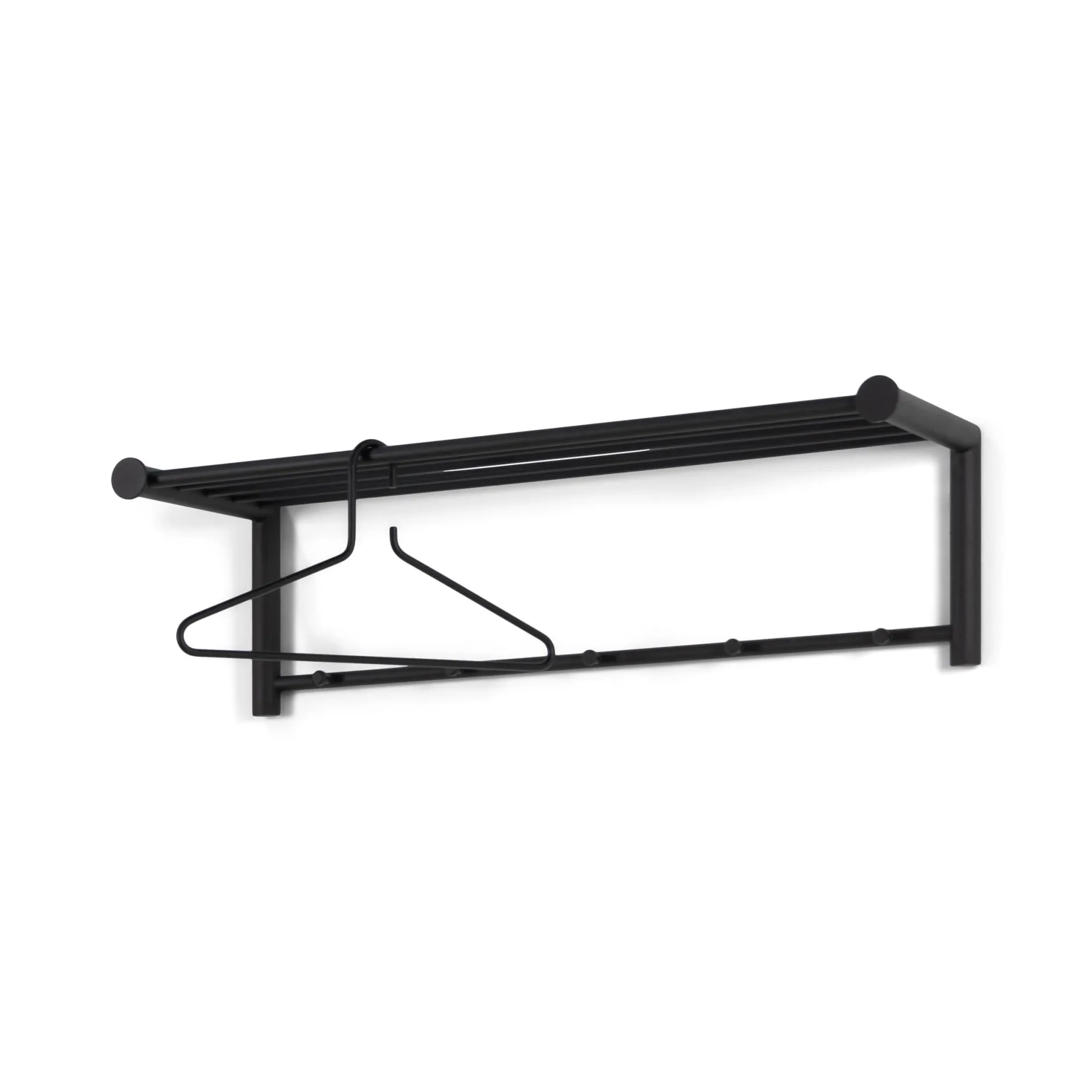 Wandkapstok Bart-2 Zwart^Huisenthuis Discount