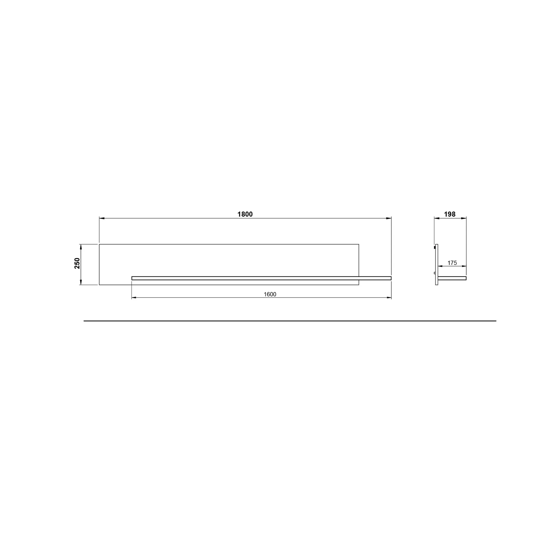 Wandplank Paxos Eiken^Huisenthuis Online
