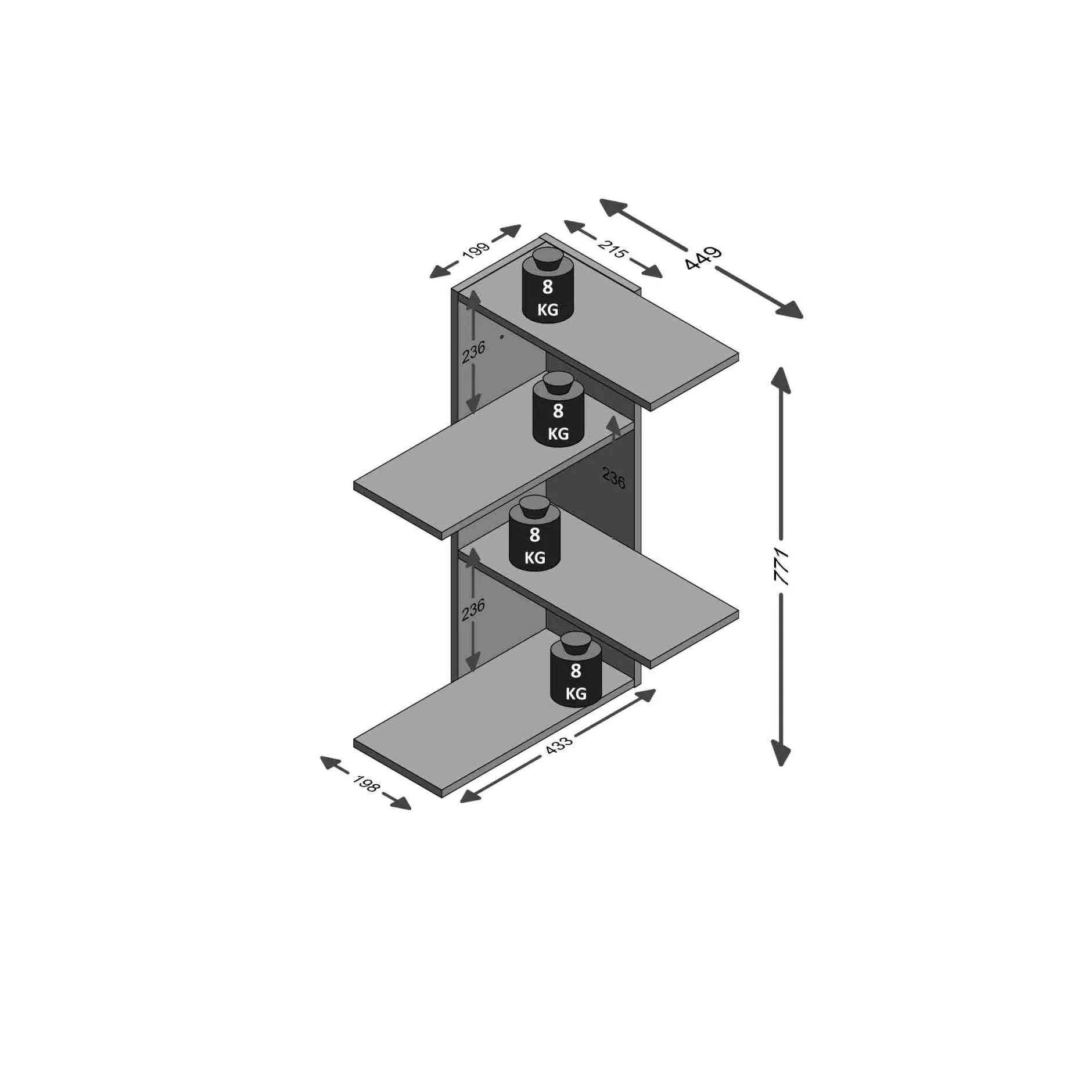 Wandrek Amar Artisan Eiken^Huisenthuis Discount