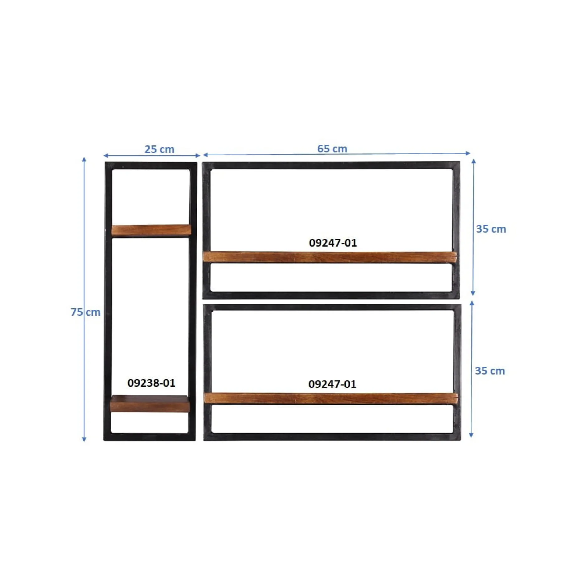 Wandrek Mali – 95x75x25 cm –^Huisenthuis Clearance