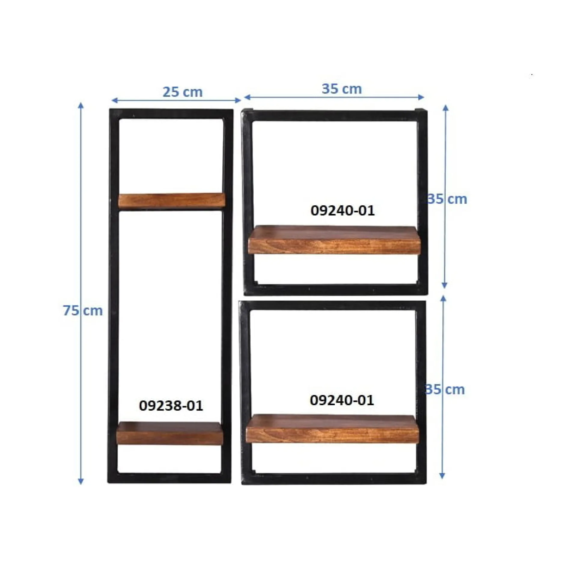 Wandrek Mali – 65x75x25 cm –^Huisenthuis