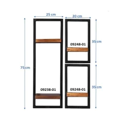 Wandrek Mali – 50x75x25 cm –^Huisenthuis Outlet