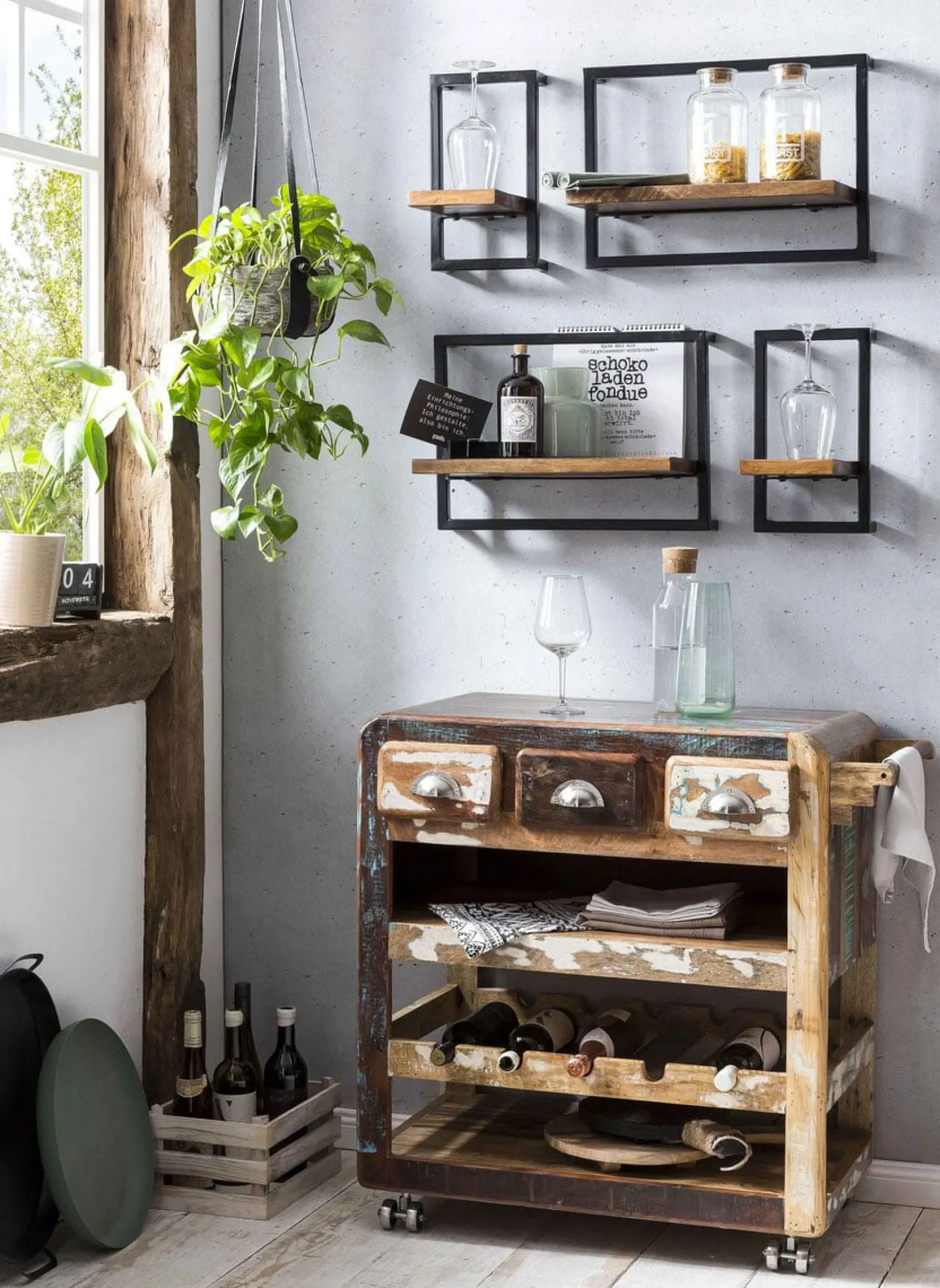 Wandrek Mali 20x35x25 cm^Huisenthuis New