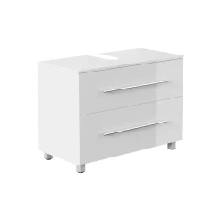 Wastafelkast Glasgow Hoogglans 85 cm^Huisenthuis Clearance