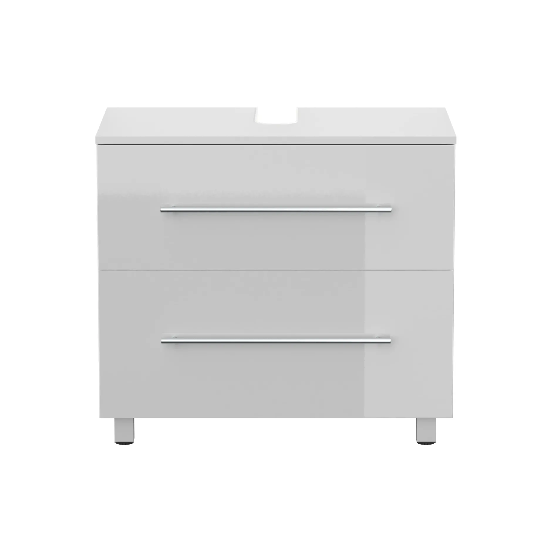 Wastafelkast Glasgow Hoogglans 70 cm^Huisenthuis Discount