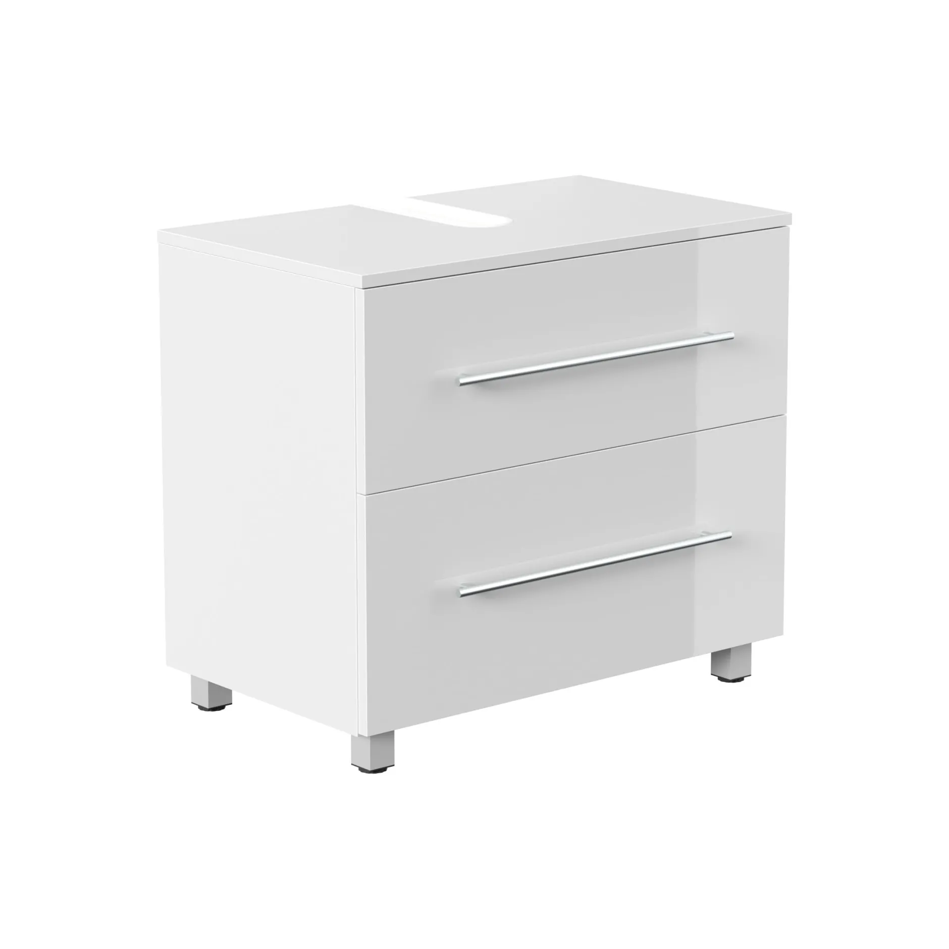 Wastafelkast Glasgow Hoogglans 70 cm^Huisenthuis Discount