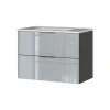 Wastafelkast Philip Grafiet-Zilver^Huisenthuis Clearance
