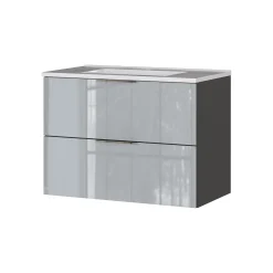 Wastafelkast Philip Grafiet-Zilver^Huisenthuis Clearance