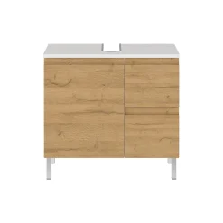 Wastafelkast Samos Eiken 60 cm^Huisenthuis