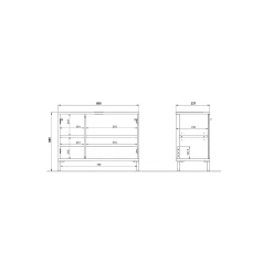 Wastafelkast Serpa^Huisenthuis