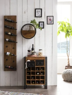 Wijnrek Mali 33x148x16 cm^Huisenthuis Clearance