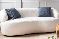 2-zits bank Pien Wit Bouclé^Huisenthuis Hot